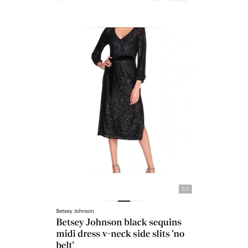 Betsey Johnson Dress Large Cocktail Party Holiday gala special occasion stretchy